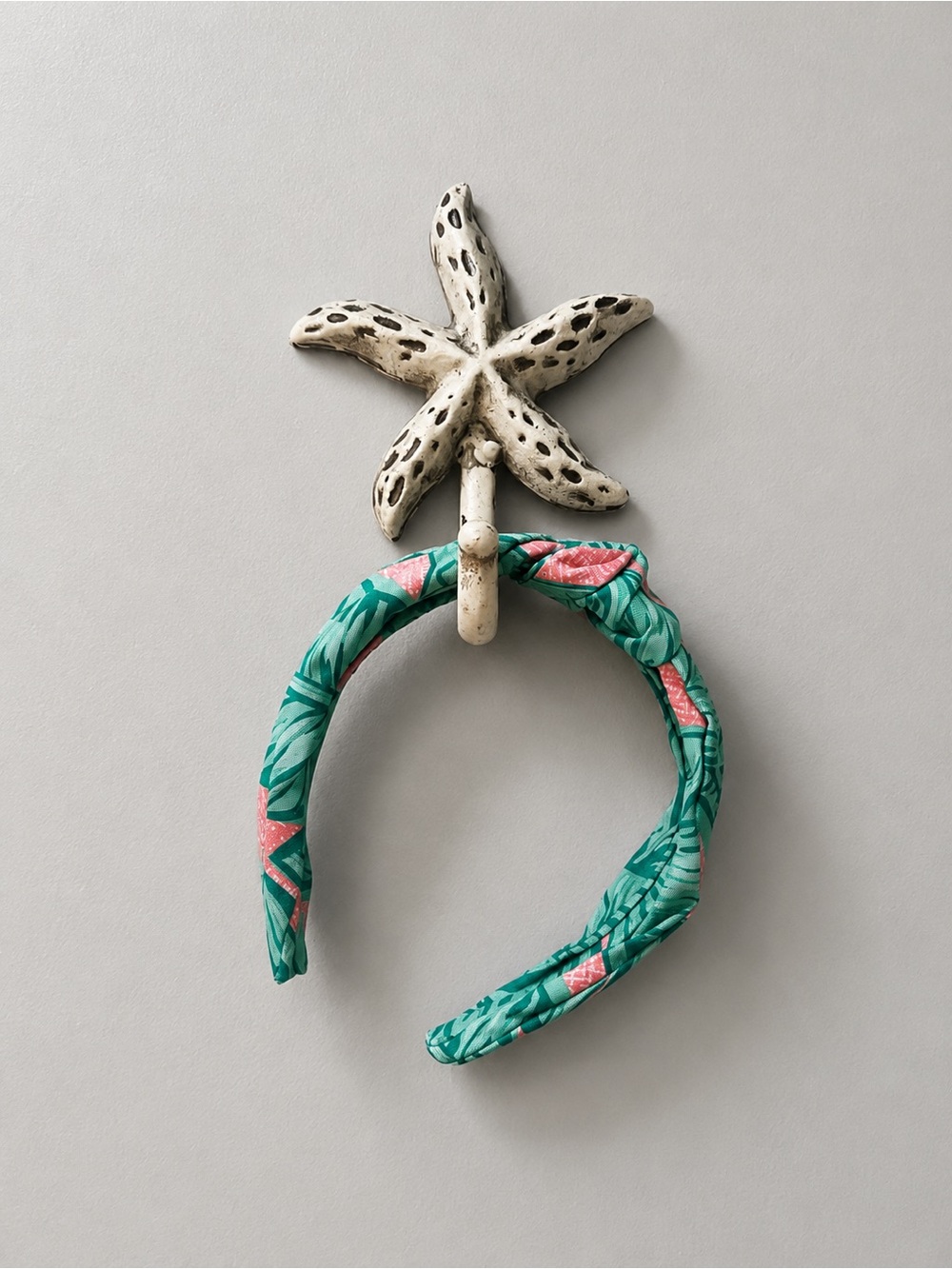 POPULAR Vineyard Vines Teal & Pink Tropical Knotted Headband
